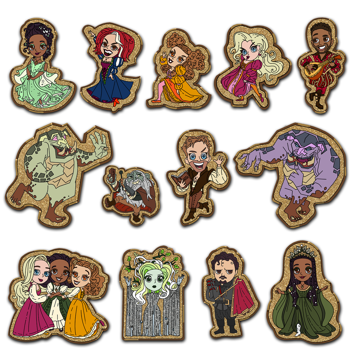 Cinderella's Castle Pin Bundle - Includes Exclusive Bonus Pin