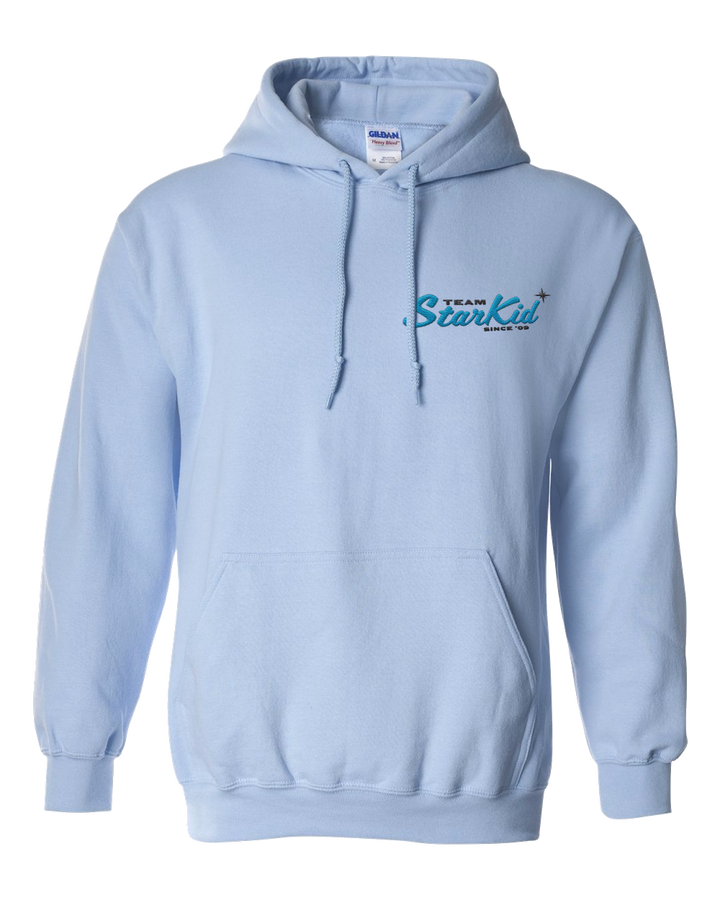 StarKid – Retro Logo Light Blue Hoodie