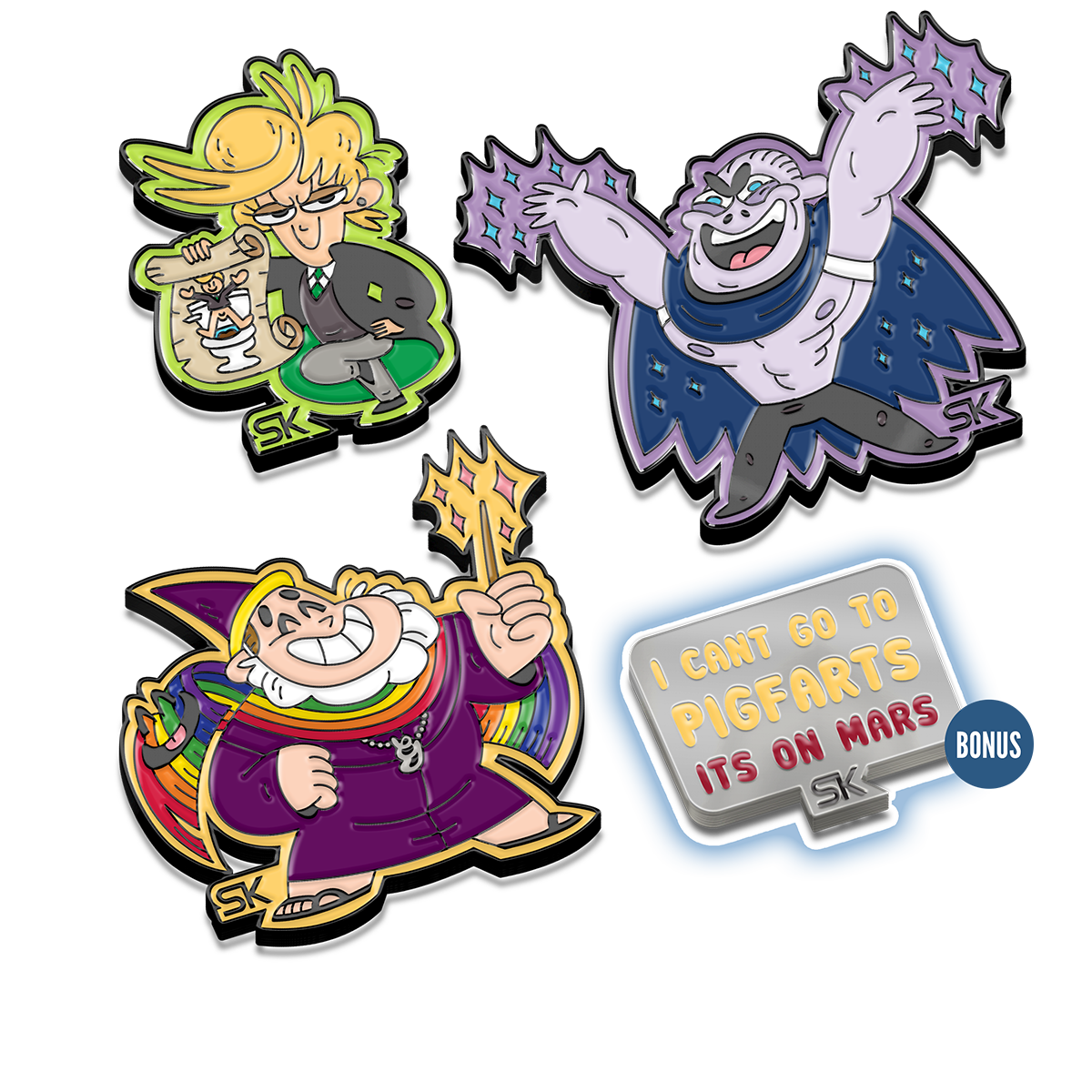 A Very Potter Musical – Dark Lord Enamel Pin (Pindemonium Pack 3)