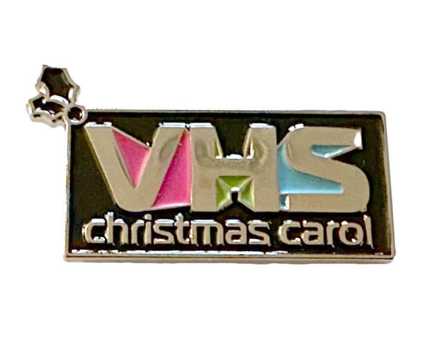 Jangle Ball Tour - VHS Christmas Carol Enamel Pin