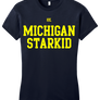 Girly Navy Michigan Starkid T-shirt