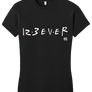 Girly Black Starkid 1 2 3 E V E R 'friends' Tee T-shirt