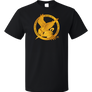 Standard Black StarKid Twisted Mockingjay Logo Tee T-shirt