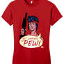 Girly Red StarKid Set Zappers to Pew T-shirt
