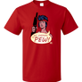 Standard Red StarKid Set Zappers to Pew T-shirt