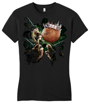 Girly Black StarKid 3 Rumbleroar Mars T-shirt