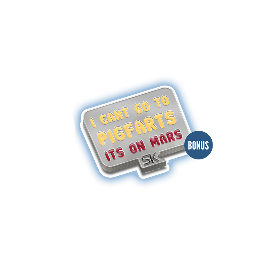 A Very Potter Musical – Pigfarts on Mars (Bonus) Enamel Pin (Pindemonium Pack 3)