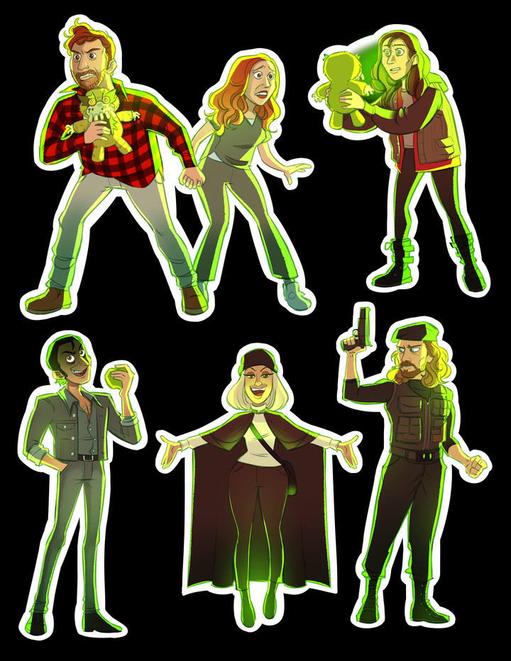 'Black Friday' Sticker Set