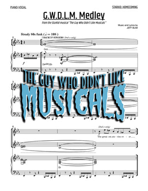 The Guy Who Didn't Like Musicals - Sheet Music - StarKid Homecoming Medley
