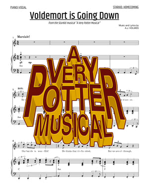 A Very Potter Musical - Sheet Music - Voldemort is Going Down