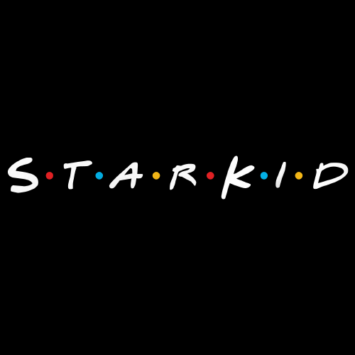 StarKid - 90s Sitcom Logo Black T-Shirt