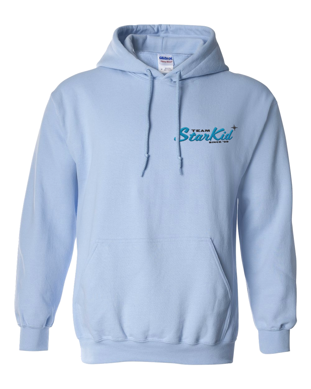 StarKid – Retro Logo Light Blue Hoodie