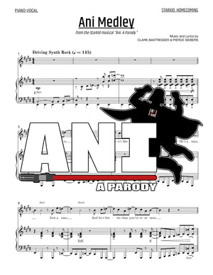 Ani - Sheet Music - StarKid Homecoming Medley