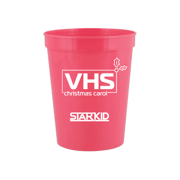 VHS Christmas Carol - Retro Cups