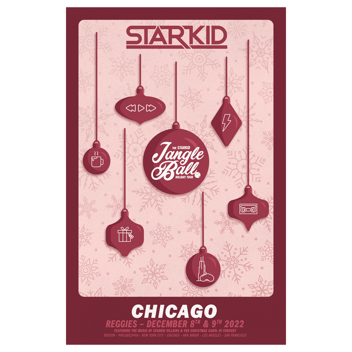 Jangle Ball Tour - Chicago Poster