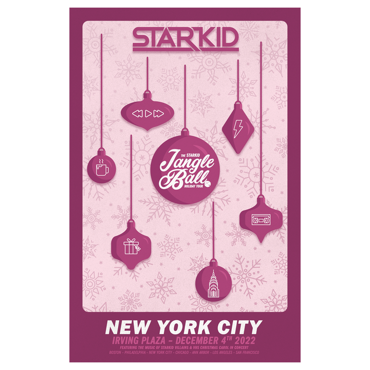 Jangle Ball Tour - New York City Poster