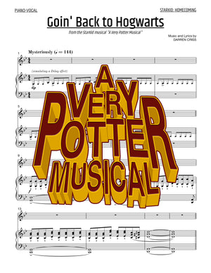 A Very Potter Musical - Sheet Music - Goin' Back To Hogwarts
