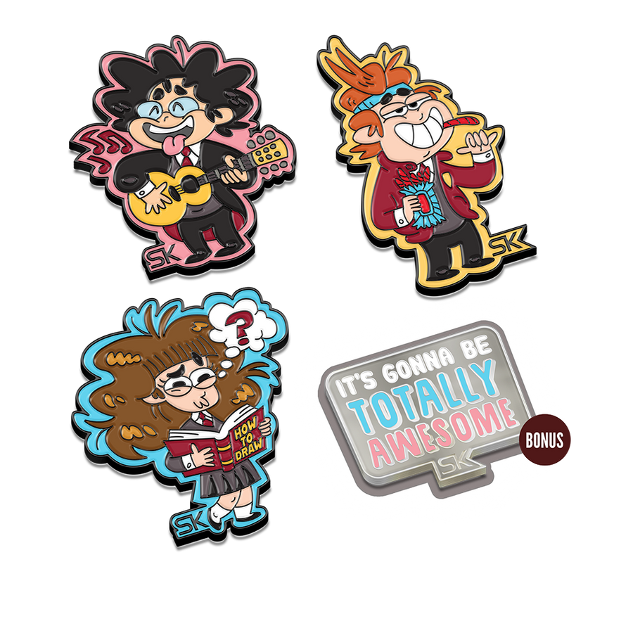 A Very Potter Musical – Bookworm Enamel Pin (Pindemonium Pack 1)