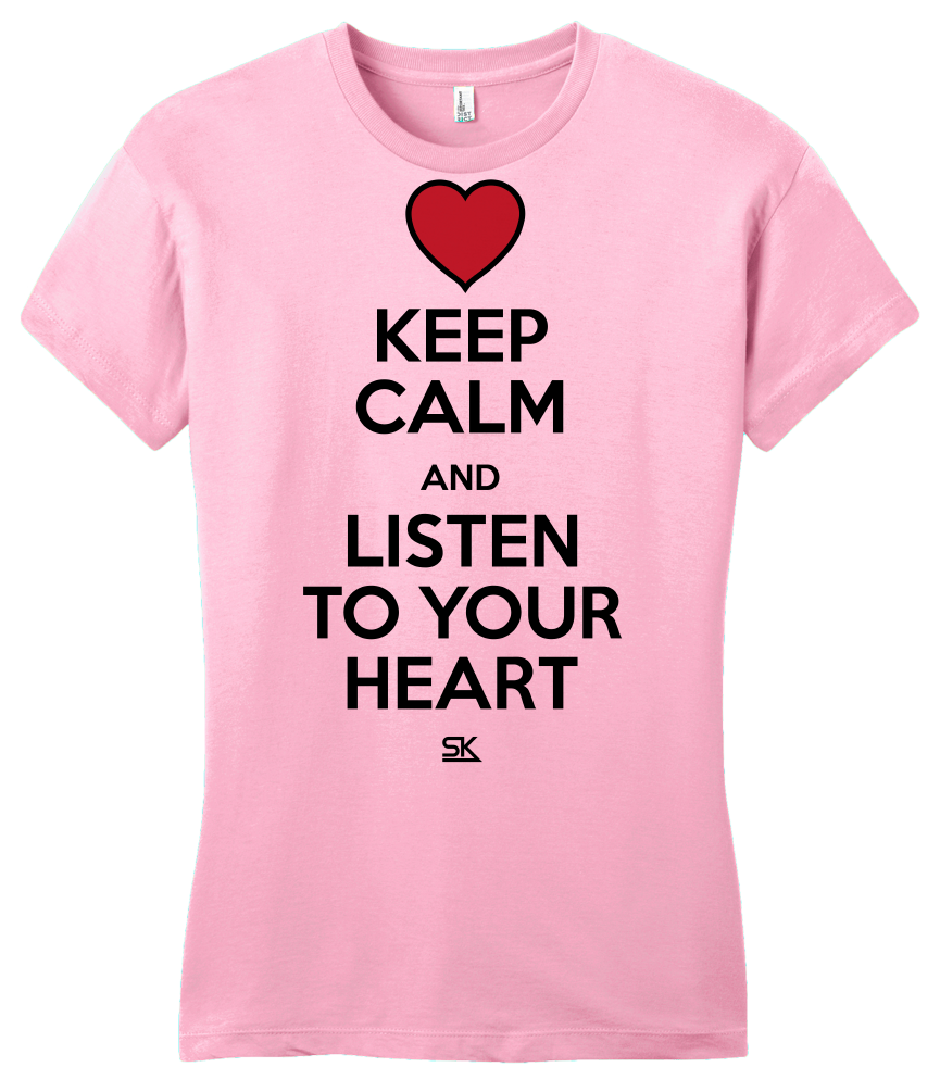 Pink shirt with 2024 heart