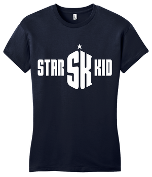 Girly Navy StarKid/Doctor Who Crossover T-shirt
