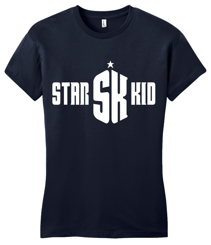 Girly Navy StarKid/Doctor Who Crossover T-shirt
