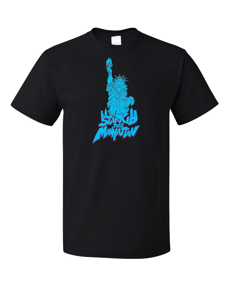 Standard Black StarKid Takes Manhattan Rumbleroar Statue of Liberty T-shirt