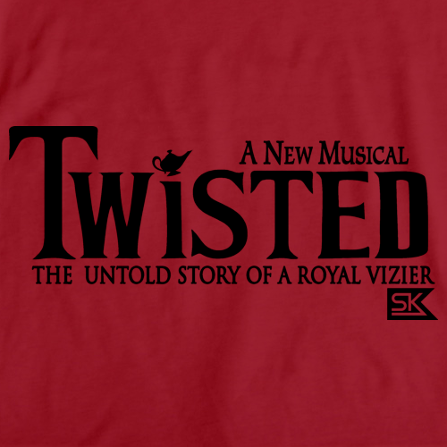 StarKid Twisted Logo Pullover Hoodie Red art preview